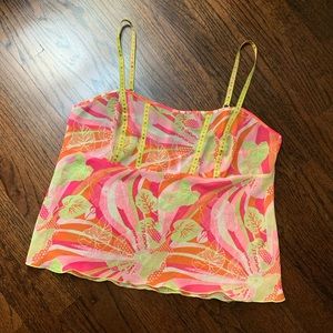 Gorgeous semi sheer early 2000s cami top